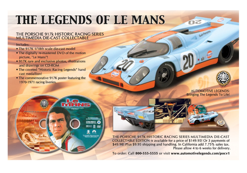 Automotive Legends Magazine Advertisement