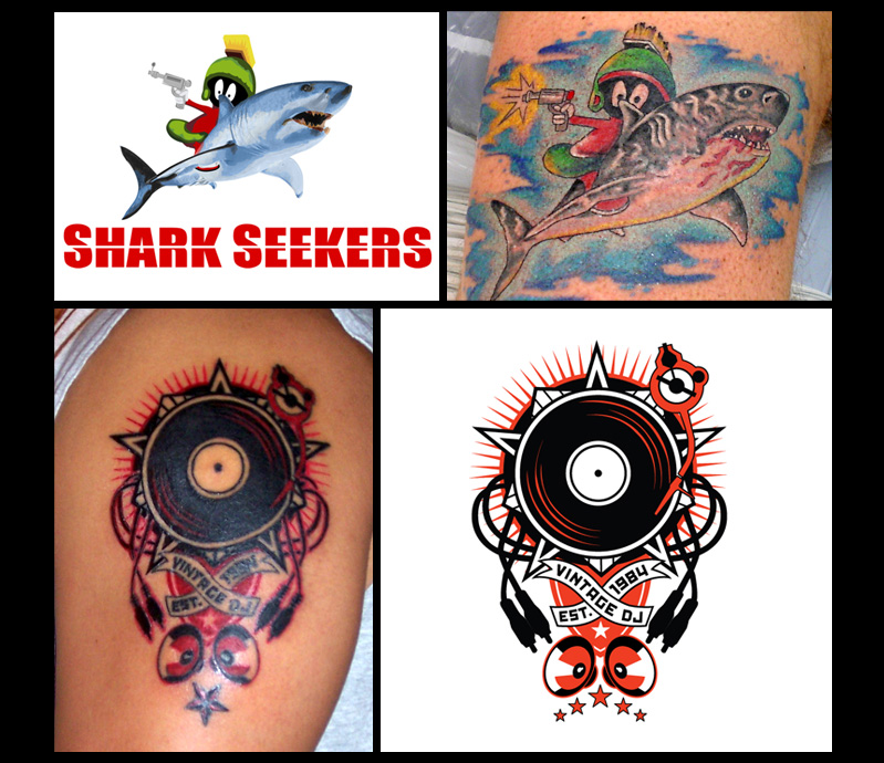 Synopsis A couple clients wanted me to design a logo tattoo Client Synopsis A couple clients wanted me to design a logo tattoo Client